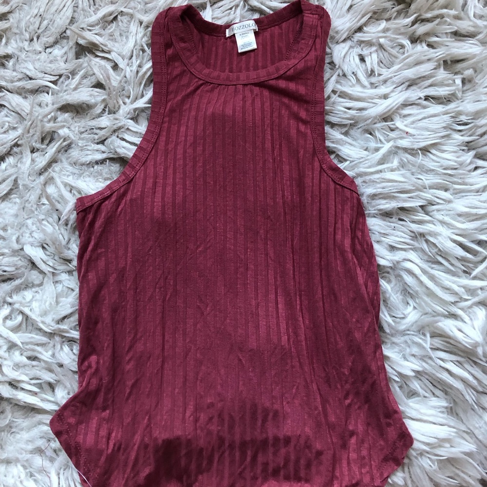 Red Bozzolo Tank Top